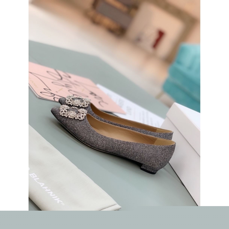 Manolo Blahnik flat shoes